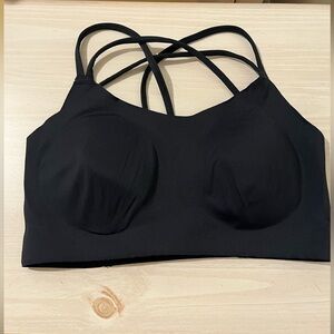 Offline by Aerie black sports bra. Size Large.